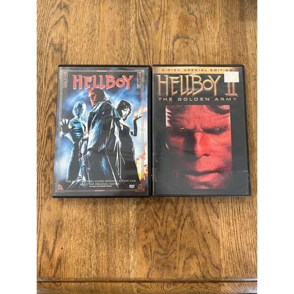 Universal Other - Hellboy & Hellboy II: The Golden Army DVD Set Sci-Fi Action Movies